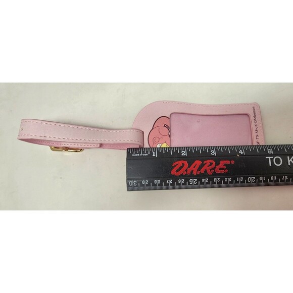 Pokemon Luggage Tag Slowpoke Pocket Monster #079 Pink Nintendo Travel - Picture 7 of 7